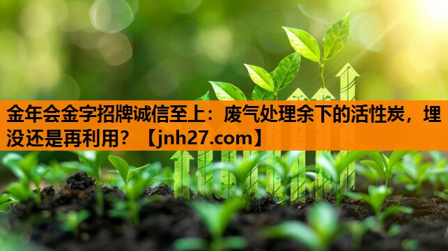 金年会金字招牌诚信至上：废气处理余下的活性炭，埋没还是再利用？